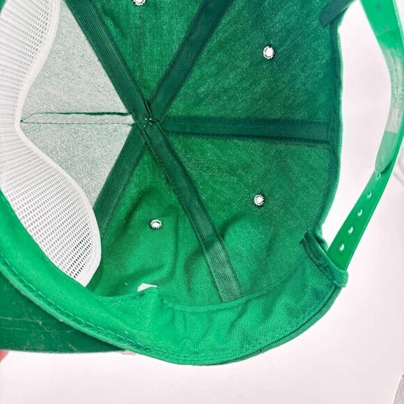 Vintage Pioneer Seed Hat Snapback Rope Cap Embroidered Green K Products USA - Picture 9 of 9